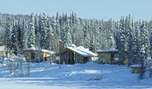 Дома Finnlamelli на Аляске